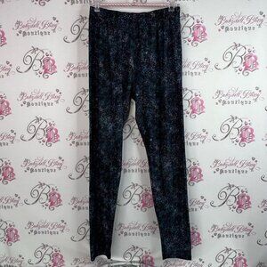 Sweetlegs leggings tights splatter 🫟 Galaxy Print Leggings pink blue black